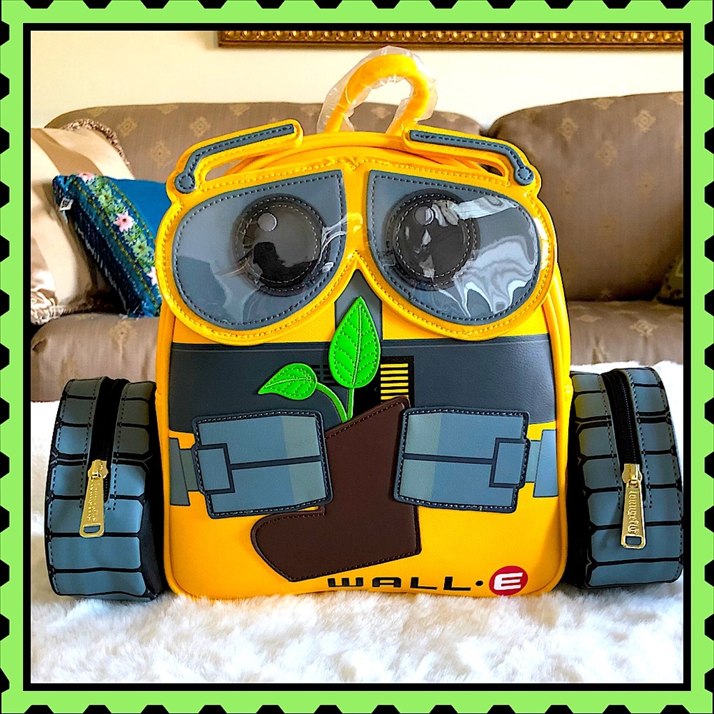 SOLD Disney Pixar WALL-E Plant Boot Cosplay Backpack